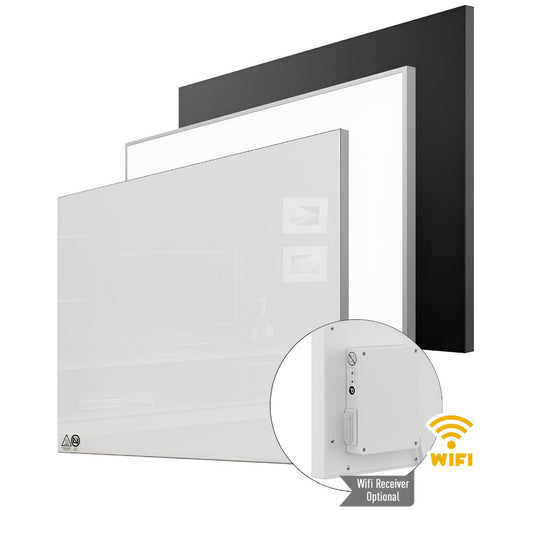 Built-in Receiver + Digital Wall Thermostat